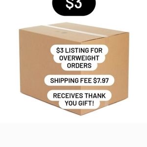 Overweight orders